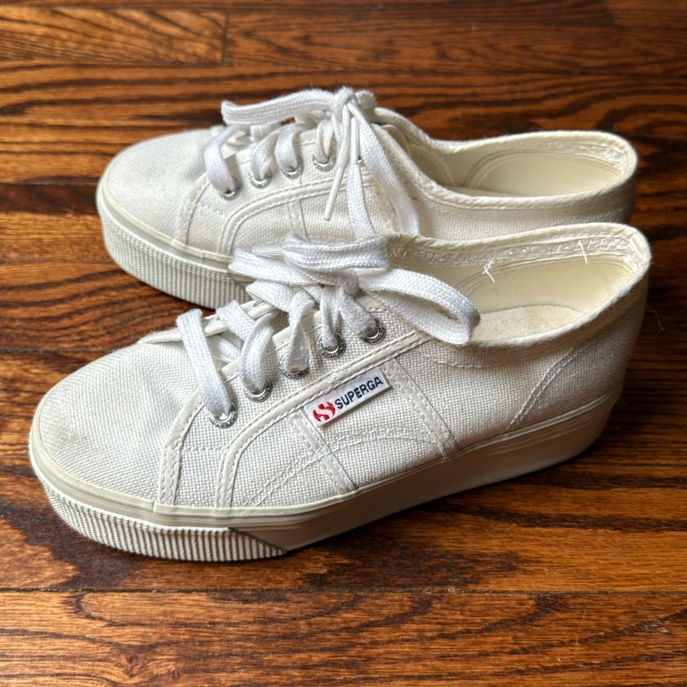 Superga platform White size 36